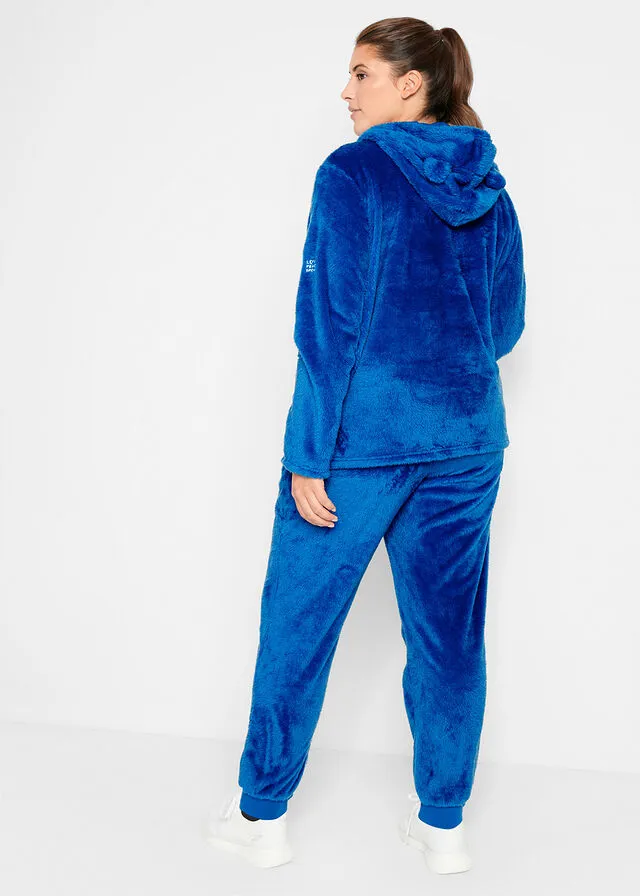 Chaqueta polar y pantalón (2 piezas) Azul polar